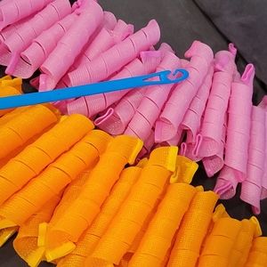 82 pieces - Magic Hair curlers - no heat styling !